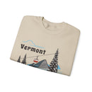 Vermont Sweatshirt - Unisex Retro Ski Mountain Gondola Vermont Sweatshirt-15