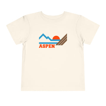 Aspen, Colorado Toddler Graphic Tee - Kids Aspen T-Shirt - 0