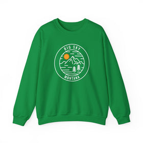 Big Sky, Montana Sweatshirt - Unisex Crewneck Big Sky Sweatshirt