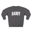 Premium Banff, Canada Retro Graphic Sweatshirt-1