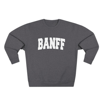 Premium Banff, Canada Retro Graphic Sweatshirt