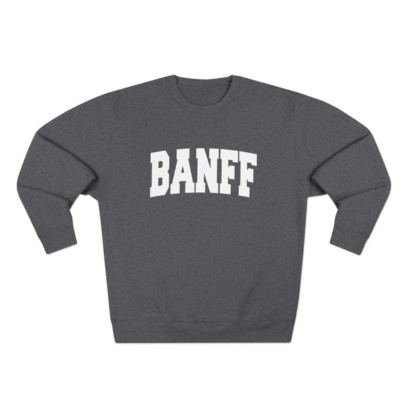 Premium Banff, Canada Retro Graphic Sweatshirt