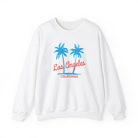 Los Angeles, California Sweatshirt - Unisex Crewneck Los Angeles Sweatshirt