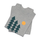 Montana T Shirt - Retro Trees Montana Tee-16