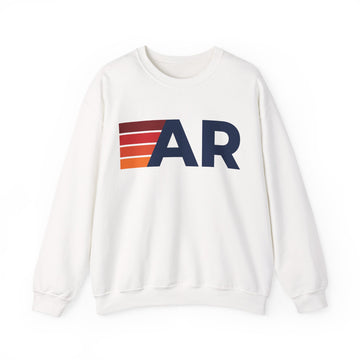 Arkansas Retro Sweatshirt | Retro Stripes Arkansas