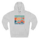 Sun Valley, Idaho Hoodie - Retro Mountain Unisex Sweatshirt-3