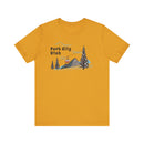Park City, Utah T-Shirt - Retro Ski Mountain Gondola Unisex Park City Shirt-7