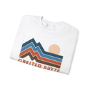 Crested Butte, Colorado Sweatshirt Retro Mountains, Crested Butte Unisex Graphic Crewneck-8