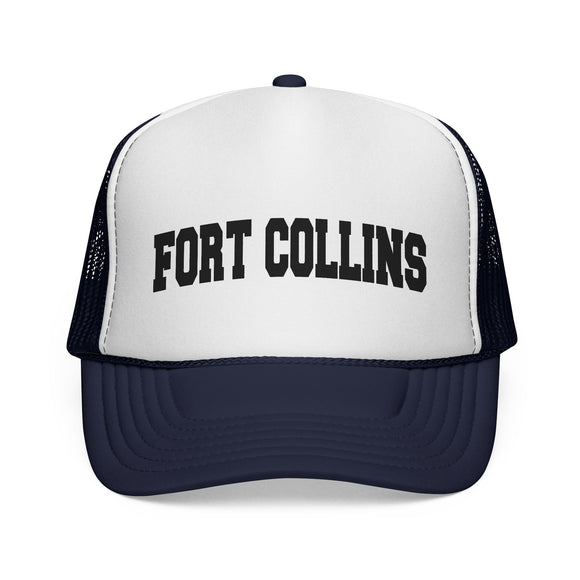 Fort Collins, Colorado Collegiate Style Trucker Hat
