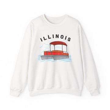 Illinois Sweatshirt - Pontoon Boat Sweatshirt
