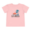 La Jolla, California Toddler T-Shirt - Retro Palm Tree Toddler La Jolla Shirt