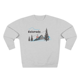 Premium Colorado Sweatshirt Unisex Crewneck, Premium Sweatshirt, Crewneck Jumper, Ski Resort Apparel