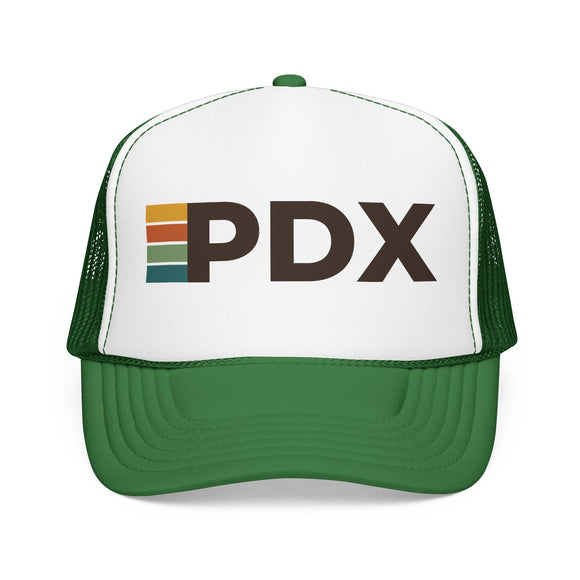 Portland, Oregon Trucker Hat - PDX Abbr retro cap