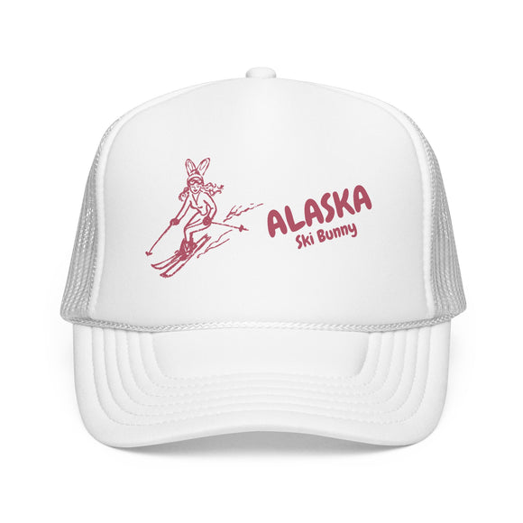 Alaska Ski Bunny Foam Trucker Hat