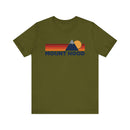 Retro Mount Hood T-shirt, Mountain Tee, Vintage Mount Hood Unisex Jersey Shirt, Outdoor Hiking Apparel-9