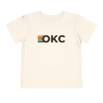 Buy natural Oklahoma City, Oklahoma Toddler Tee - OKC Kids T Shirt