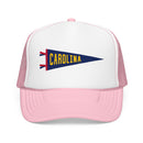 Carolina, North Carolina Pennant Trucker Hat — Retro Flag Foam Cap-3