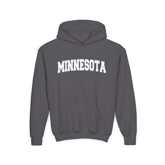 Minnesota Youth Hoodie - Kids Minnesota Hooded Sweatshirt