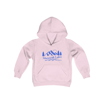 Retro Mammoth Lakes, California Youth Hoodie - Mountain Kids Sweatshirt, Cute Mammoth Lakes, California Children's Pullover - 0
