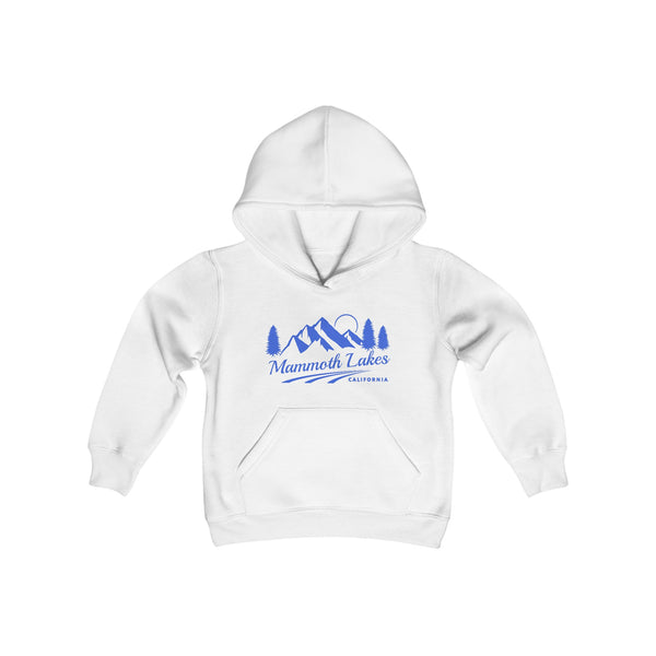 Retro Mammoth Lakes, California Youth Hoodie - Mountain Kids Sweatshirt, Cute Mammoth Lakes, California Children's Pullover