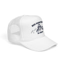 New Hampshire Ski Babe Trucker Hat — Foam Mesh Cap-13