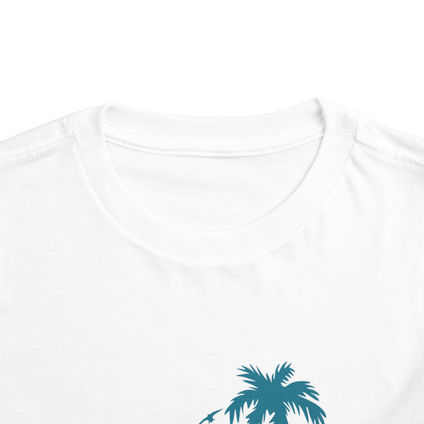 La Jolla, California Toddler T-Shirt - Retro Palm Tree Toddler La Jolla Shirt