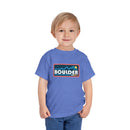 Boulder, Colorado Toddler Graphic Tee - Kids Boulder T-Shirt-16