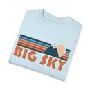 Big Sky, California Graphic Tee, Comfort Colors Retro Unisex Big Sky T shirt, Mountain Adventure Shirt-24