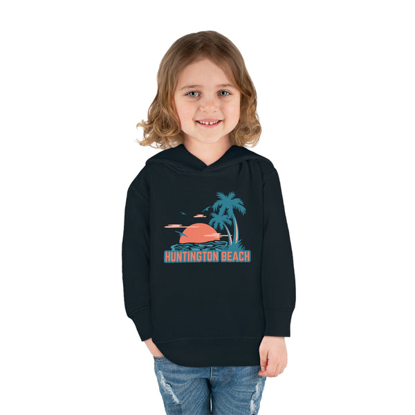 Huntington Beach, California Toddler Hoodie - Unisex Huntington Beach Toddler Sweatshirt