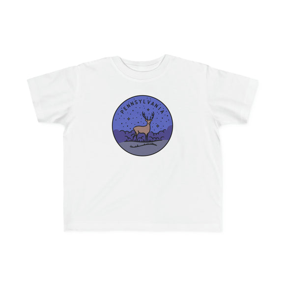 Pennsylvania Toddler T-Shirt - Unisex Toddler Pennsylvania Shirt