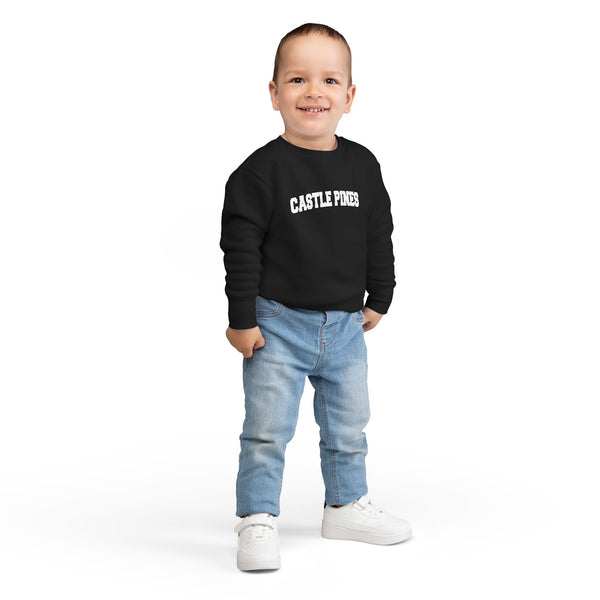 Castle Pine, Colorado Toddler Sweatshirt - Castle Pine Toddler Crewneck Sweatshirt