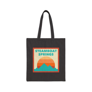 Steamboat, Colorado Tote Bag, Cotton Canvas Tote Bag, Reusable Shopping Bag, Eco-Friendly Tote, Steamboat, Colorado Gift - 0