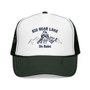 Big Bear Lake, California Ski Babe Trucker Hat — Foam Mesh Cap-7