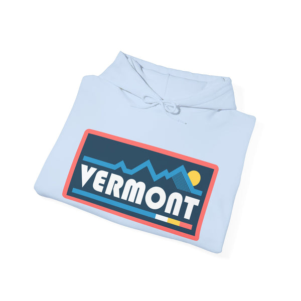 Vermont Hoodie - Sun Unisex Vermont Hoodie Graphic Sweatshirt