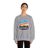 California Sweatshirt - Unisex Retro California Crewneck Sweatshirt