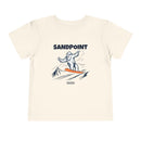 Sandpoint, Idaho Yeti Snowboard Toddler Tee-1