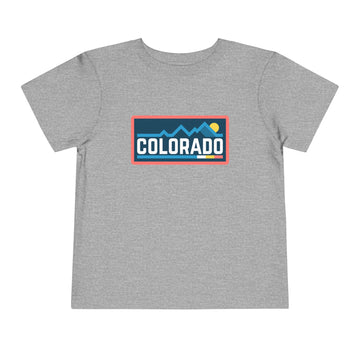 Buy athletic-heather Colorado Toddler Graphic Tee - Kids Colorado T-Shirt