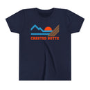 Crested Butte, Colorado Youth Graphic Tee - Kids Crested Butte T Shirt-5
