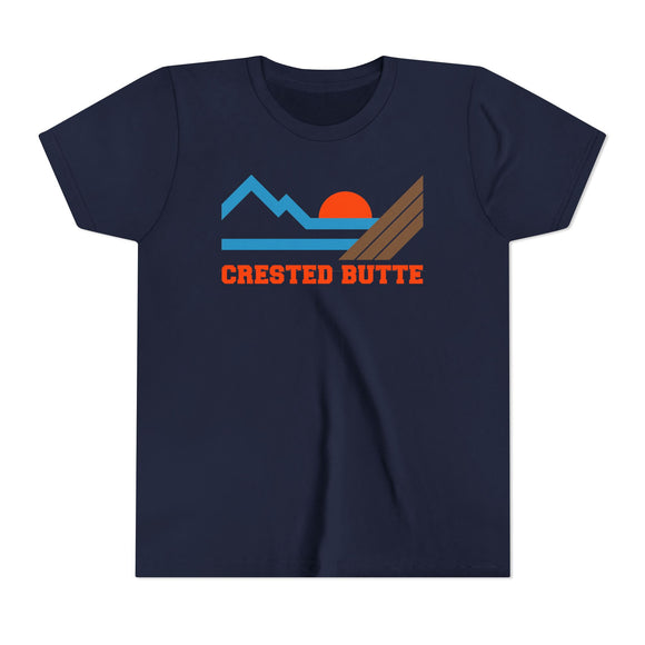 Crested Butte, Colorado Youth Graphic Tee - Kids Crested Butte T Shirt
