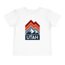 Utah Toddler T-Shirt - Retro Palm Tree Unisex Toddler Utah Shirt-2