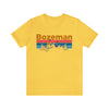 Bozeman, Montana Shirt - Mountain Sunset Unisex Bozeman T-Shirt