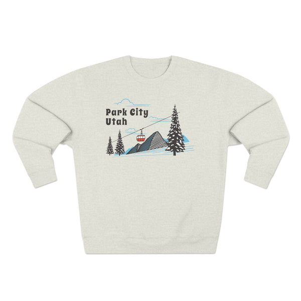 Premium Park City, Utah Sweatshirt Unisex Crewneck, Premium Sweatshirt, Crewneck Jumper, Ski Resort Apparel