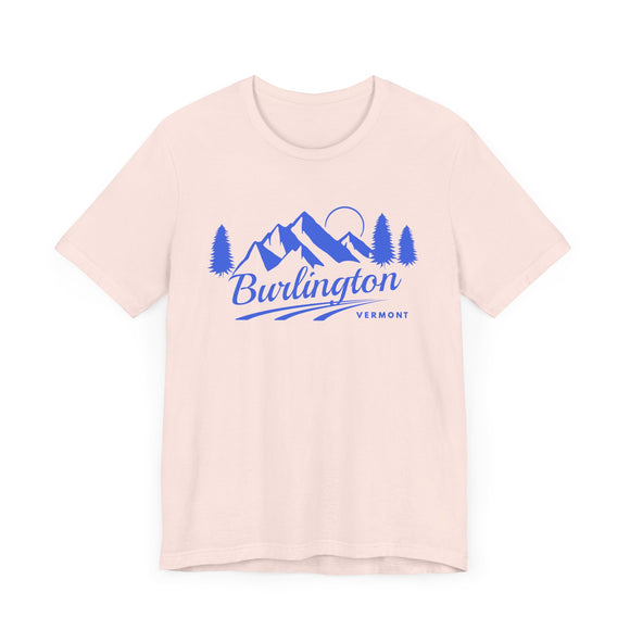 Burlington, Vermont T-Shirt - Retro Mountain Unisex Burlington Shirt
