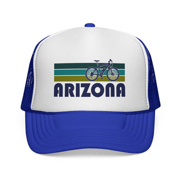Buy royal Arizona Retro Bike Trucker Hat - Vintage Style Arizona Cap