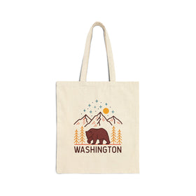 Washington Tote Bag - Cotton Canvas Washington Bag