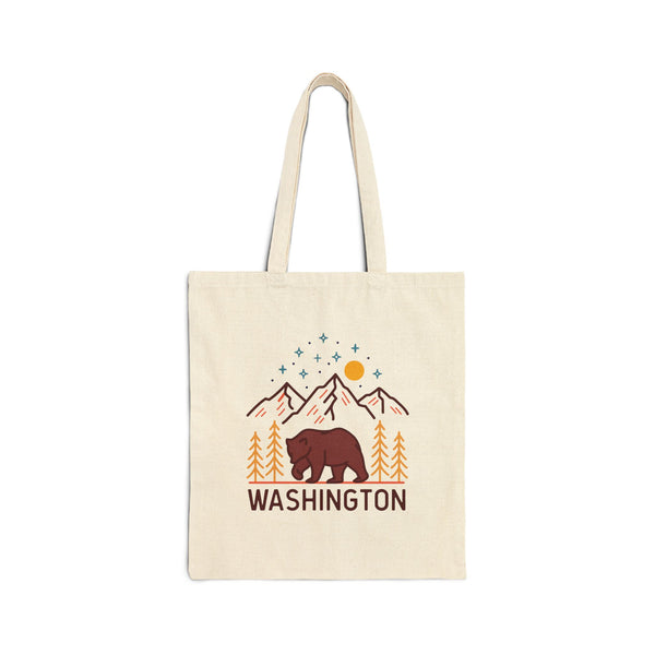 Washington Tote Bag - Cotton Canvas Washington Bag