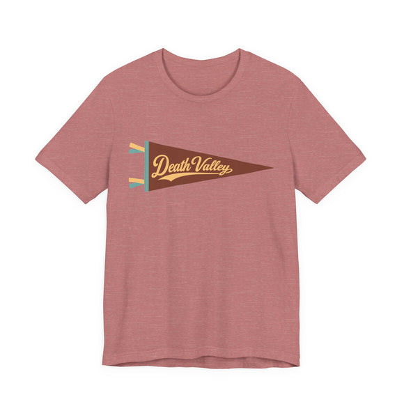 Death Valley National Park Pennant T-Shirt — Vintage Camp Flag Tee
