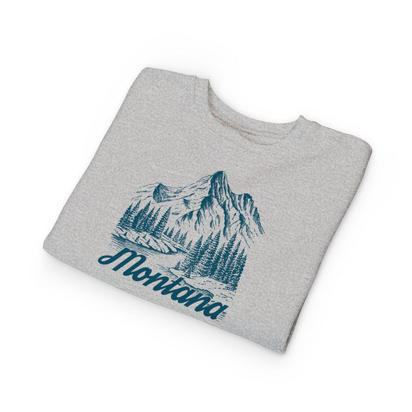 Montana Toddler Sweatshirt - Montana Toddler Crewneck Sweatshirt