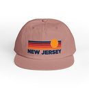 New Jersey retro sunset Surf Cap | vintage striped sun state hat-7