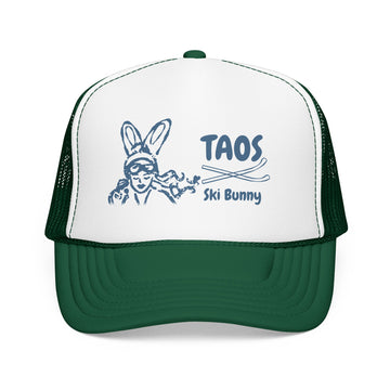 Buy kelly-white-kelly Taos, New Mexico Ski Bunny Trucker Hat